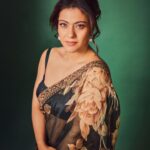 Kajol Instagram - Unapologetically classic! ✨🖤 #saree #drapes #ootd