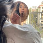 Kajol Instagram – One , two , three, four 
Mirror mirror tell me more..

#mirrors #reflection #selfreflection