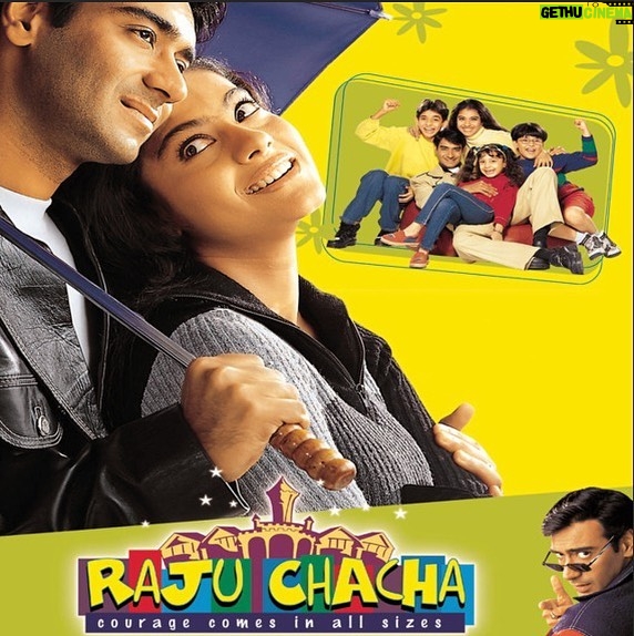 Kajol Instagram - #RajuChacha is and always will be an epic memory. The first being the fact that it was my one and only film with #RishiKapoor, somebody whom I have always been in awe of as an actor. He was the most amazing actor on screen and it was my honour to work with him in that film. Secondly because we put up this fairyland set on the top of a mountain in Ooty and lived there for nearly ninety days!!! Now that’s truly something that is unforgettable. The whole Devgan family settled house there for three months! Mother , father et all! @ajaydevgn @iam_johnylever @duttsanjay @realgovindnamdev #TikuTalsania #23YearsOfRajuChacha