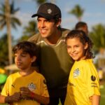 Kaká Instagram - Família, futebol e amigos @caiobasoccercamp ⚽️❤️ Hotel Transamérica Ilha Comandatuba