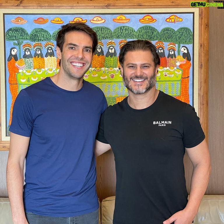 Kaká Instagram - Sabadão com esse craque da nossa odontologia @rildolasmar