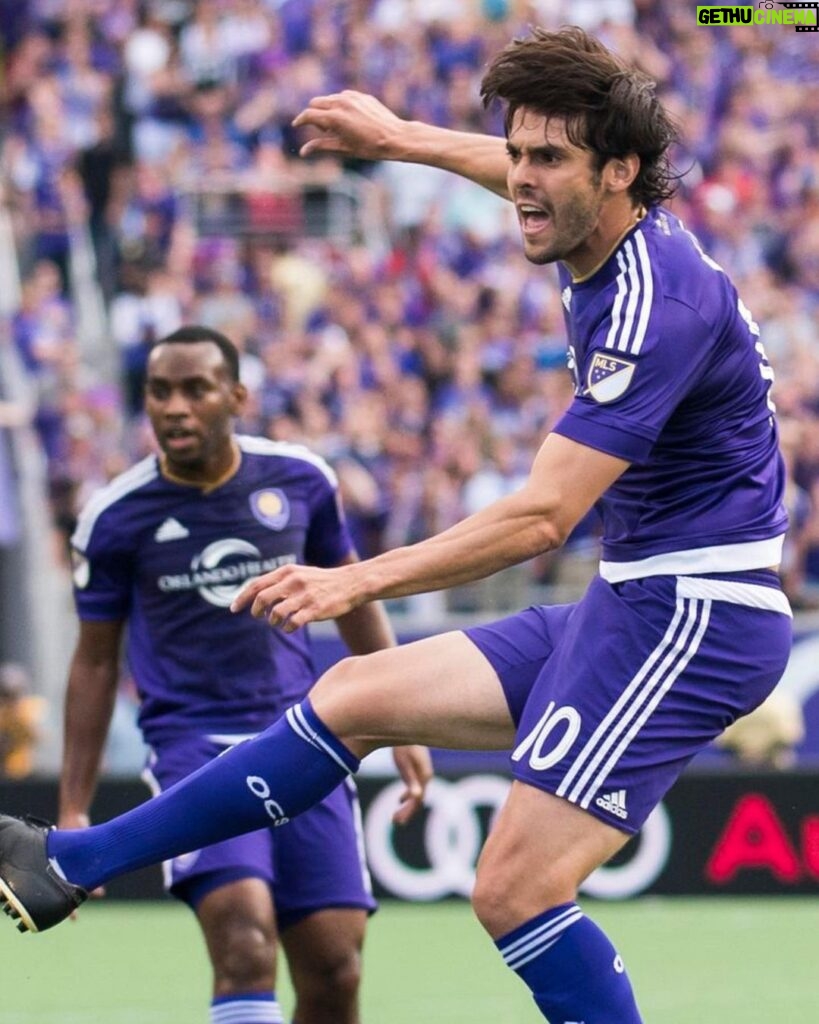 Kaká Instagram - March 2015 was my first month as a Lion for @orlandocitysc We were living a sequence of “firsts” together, the Team and I: the first @mls match, the first Orlando City goal in MLS, days later our first MLS win… It was the start of a fantastic ride, in a lovely city that embraced us. As a player, as well as an ambassador for the team and the league, it’s been beyond exciting watching the game’s non-stop growth in the US, both on and off the pitch. I’ve always been a firm believer in how much soccer could thrive in the ever-vibrant American sports culture. That experience has been fundamental in widening my understanding of the sports business as a whole. I'll be a #LionForever! 🦁⚽️❤️