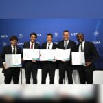 Kaká Instagram - UEFA Master for International Players - MIP ✅ What a journey! Never stop learning 👨🏻‍🎓 Thank you, @uefa_official , and all my professors and fellow students. I’m proud to become Alumni #uefamip #uefa Uefa Headquarters