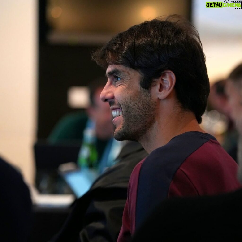 Kaká Instagram - Never stop learning! This past week at #uefamip was an inspiring opportunity to study and debate different ways to keep improving the sport that I love ⚽. Academy, scouting & data, finance, marketing, HR, innovation... What interests you the most?