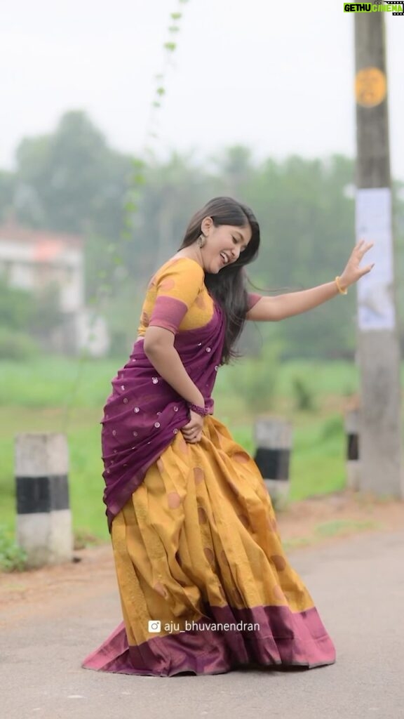 Kalyani Anil Instagram - Fida 💜😍 📸 @aju_bhuvanendran #fida #recreation #reelkarofeelkaro #dance #dancechallenge #reelitfeelit #trend #saipallavi #fyp Trivandrum, India