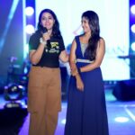 Kalyani Anil Instagram – Mirchi Binge Fest♥️ 
Thanku so much for inviting me @mirchimalayalam @mirchishilpa_ 

👗 @aalaadesigners ❤️🫂
📸 @nikhil_mohan_photography Shangumugham