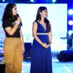 Kalyani Anil Instagram – Mirchi Binge Fest♥️ 
Thanku so much for inviting me @mirchimalayalam @mirchishilpa_ 

👗 @aalaadesigners ❤️🫂
📸 @nikhil_mohan_photography Shangumugham