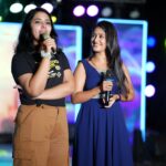 Kalyani Anil Instagram – Mirchi Binge Fest♥️ 
Thanku so much for inviting me @mirchimalayalam @mirchishilpa_ 

👗 @aalaadesigners ❤️🫂
📸 @nikhil_mohan_photography Shangumugham
