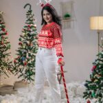Kalyani Anil Instagram - It’s that time of the year… ⛄️🤶♥️ 📸 @travancoreads @jithuthampifm Location @ztudio69 Trivandrum, India
