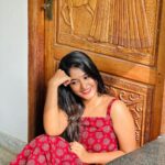 Kalyani Anil Instagram - You deserve the same love you give….🦋 👗 @geesahh_designs 📸 @deepthi8934 Trivandrum, India