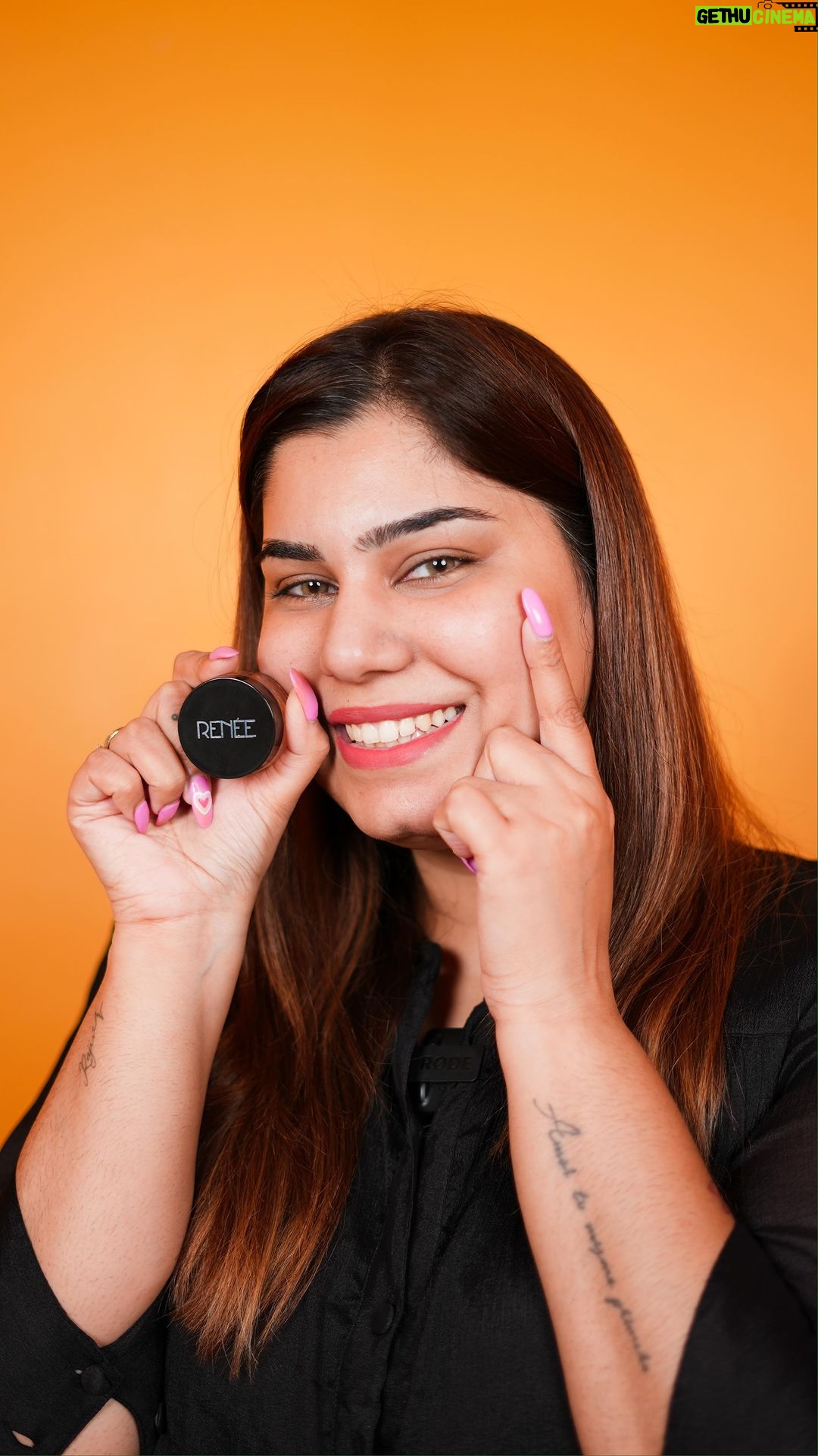 Kanisha Malhotra Instagram - @reneeofficial Use code KANISHA10 and get 10% off on www.reneecosmetics.in Blur out pores and fine lines with a single swipe using RENEE Bollywood Filter. Made with unique formula, this lightweight & non-sticky primer mattifies your skin & lets you flaunt your glamorous avatar. #ReneeCosmetics #BollywoodFilter #FilterLikeSkin #ReneeEveryday #Primer #PoreBlur #PoreMinimising #Matte #Face #Beauty #Makeup