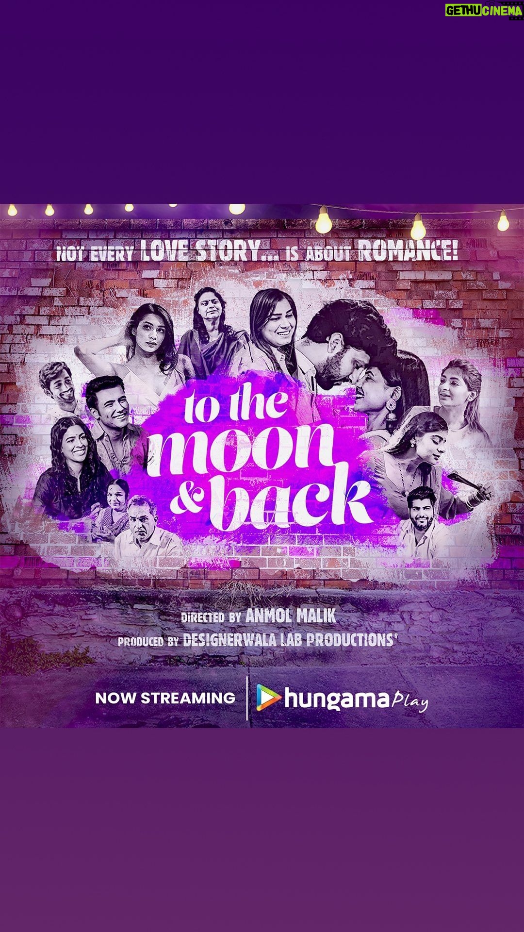 Kanisha Malhotra Instagram - Guys with all your love & support, our series @tothemoonandbackshow is now streaming on @hungama_play. So now you can watch it there too. Please show some love β€οΈ πππ«Ά #tothemoonandback #webseries #newseries #newwebseries #webshow #ott #hungamaplay #ottapp #indianwebseries #kanishamalhotra #anmolmalik #bollwood #lovestory #romance #love