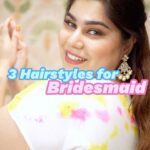 Kanisha Malhotra Instagram - It’s wedding season & you still doing those boring hairstyles? Well my darling Bridesmaids, here are few pretty hairdos for you to try this shaadi season 🎀🌸💃🏻😉 📸 @whoisclicking 💄🎀 @jayshreebparmar16 👗 @krupa_jain #hairstyle #wedding #weddingseason #shaadiseason #bridesmaids #hairideas #hairinspo #shaadi #indianwedding #explore #kanishamalhotra Colors, Asian Paints Signature Store