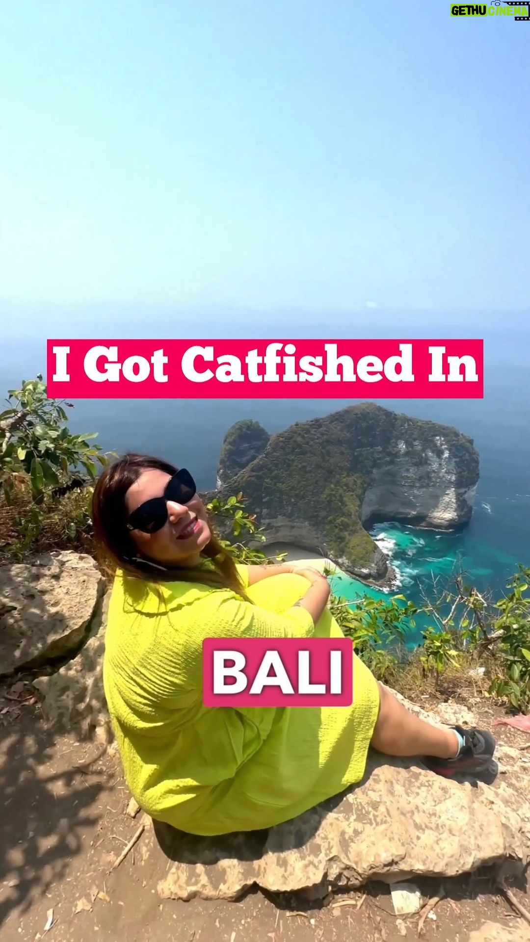 Kanisha Malhotra Instagram - My trip to Bali was beautiful but be careful when booking a hotel/villa/accommodation as you could be catfished 🐱🐟 I legit had a mental breakdown on Day 1 in Bali. Watch the video to know more. Full Day 1 Vlog now live on my YouTube channel. Link in bio ❤️ #bali #baliindonesia #day1 #comedy #funny #vlog #vlogger #travelwithkani #kanishamalhotra #balidiaries
