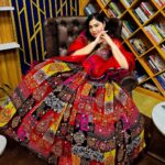 Kanisha Malhotra Instagram - Just a queen trying to build her empire 💫⭐️🌟💃🏻 Would you believe if I tell you that this was the most random pic we took after pack-up? And it turned out to be my favourite 😻 ❤️ Happy Ashtami to you all 🙏 Wearing @tirumaladesigners Shot by @whoisclicking #queen #bossbabe #indianwear #lehenga #navratri #explore #trending #shotoniphone
