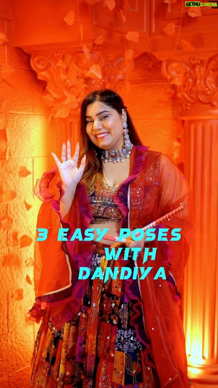Teenage girl performing Bollywood dance move, dancing with sticks (dandiya  Stock Photo - Alamy
