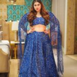 Kanisha Malhotra Instagram - Today’s colour of Navratri is Royal Blue 💙🦋🧿 The fourth day of Navratri is dedicated to Kush Manda, which means “ one who created the universe. Embracing the divine energy of Goddess Durga on this auspicious day of Navratri! . . Shot by @whoisclicking Hair & Makeup @jayshreebparmar16 Wearing @krupa_jain Styled by @cosmo_bydivya . Something exciting coming soon #Kanishamalhotra #NavratriVibes #GoddessDurga #Blessings #4th day #Dandiya #Graba #indianwedding #indianwear #bridetobe #royalblue Colors, Asian Paints Signature Store