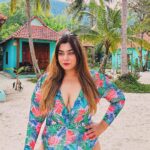 Kanisha Malhotra Instagram - This is what happens when you leave a cute girl on a solo trip. She enjoy her own company to the fullest unleashing her inner goddess 😉😌 Wearing @erotissch_ Location @kikicoconutbeach #holiday #beach #solotrip #trip#travelwithkani #veitnam #beachvibes #curvygirl #swimwear #lookoftheday #kanishamalhotra