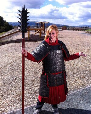 Kari Byron Instagram - Circa 2011 Mythbusters or filming a heavy metal video.