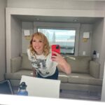 Kari Byron Instagram - Smile check. Working with friends is my favorite kind of work. @thekevinhealey13 😜