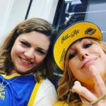 Kari Byron Instagram - The MUNI ride home is always more fun after the @warriors win. #goldblooded #nba #sanfrancisco @sfchronicle @sfgate