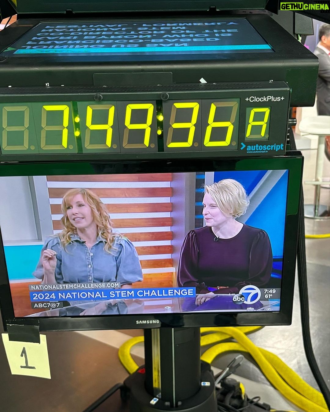 Kari Byron - 2.4K Likes - Did you see @jennybuccos and I on @abc7newsbayarea this morning?! @reggieaqui is so fun. Hometown press is the best.
@explr @nationalstemfestival #stem #stemeducation
#sciencefair #california #siliconvalley