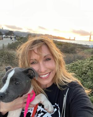 Kari Byron Instagram - Stopped to take in a sunset with Ziggy. I live in a magical place.