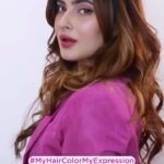 Karishma Sharma Instagram - #AD My hair colour is the resemblance of my personality! It’s not just a hair colour, It helps bring out my confident side! Thanks to the @LOrealParis Casting Creme Gloss Ultra Visible, I’m just in love with my hair. It has no ammonia, gives a vibrant colour even on dark hair, and lasts 32 washes. It made my hair 5X glossier and shinier even on dark hair. I chose the Shade 532 Salted Caramel, from their new Ultra Visible Range. @myntrabeauty @myntra #LOrealParis #UltraVisibleHairColor #MyHairColorMyExpression #LOrealParisIndia *24Hr prior allergy patch tests should be done