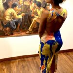 Karishma Sharma Instagram - Exploring Abhay Sehgal’s surreal contemporary art at the gallery was a captivating journey into a world that skillfully delves into retro memories, prompting contemplation on our attraction to materialism. Sehgal’s unique perspective on hype culture and consumerism from a third-person view adds depth to the experience, sparking thought-provoking questions about our societal values.