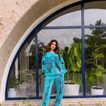 Karishma Sharma Instagram - Bold, bright and unapologetically me in Seema Khan’s @whylabs.in ✨ Slaying the day in style💙 Bangalore, India