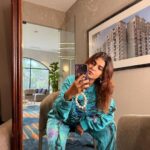 Karishma Sharma Instagram - Bold, bright and unapologetically me in Seema Khan’s @whylabs.in ✨ Slaying the day in style💙 Bangalore, India