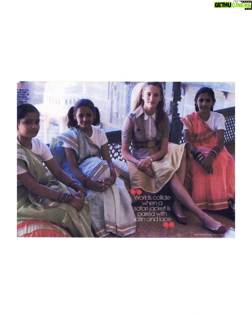 Karmen Pedaru Instagram - Found these pictures from my first photoshoot ever in India for Teen Vogue. I was 15 🥹 #dungarpur