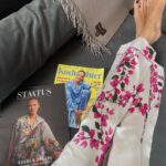 Karmen Pedaru Instagram - So happy to see my pyjamas on the covers of Estonian magazines ☺️ @karmenpedaru.silk