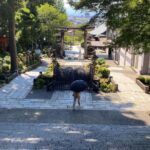 Karmen Pedaru Instagram - Enjoying beautiful day in Gifu in “Best Time Ever” pyjamas! Exploring in style and embracing the feeling of comfort and luxury of silk! @karmenpedaru.silk ☀️🇯🇵 #gifu #japanadventures #luxurysilkpyjamas Gifu,japan