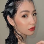 Katareeya Theapchatri Instagram - shower at a friend's @jina__makeup