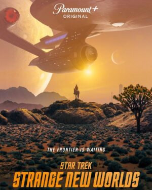 Kate Mulgrew Instagram - A cross-posted thread of photos from my Twitter:

1. Tiny Janeway from @startrekexo6 paid me a visit and caught me up on all the #StarTrek news! Everyone has been very busy.
2. She said that you all loved the new trailer for #StrangeNewWorlds, welcome to the family! Helming a series isn't for the faint of heart, but @ansonmount is up to the job.
3. A great deal of fun was had on the @startrekthecruise , which I will be part of once again in 2023. Tropical beverages may be consumed in greater quantites and I will need @robert_picardo to be ready with hangover remedies. 🍹🍹
4. Also, Star Trek Online had several ships become canon - this is applauded by both Admiral and Marshal Janeway, although my mirror counterpart gave off more of an "about time!" vibe. 🚀 Well done, @trekonlinegame & art by @thomas.marrone (apologies on cut-off photo)
5. She also says Q is back making trouble, and what's this I hear about collaborating with the Borg Queen??? 😱 That won't end well! I will keep an eye on this situation as it develops. #StarTrekPicard 
6. #StarTrekProdigy continues to do very well and it warms my heart to hear all your littles love Hologram Janeway! Keep those pics of your cadets coming! All 10 eps are now on @startrekonpplus if you need to catch up on the USS Protostar's adventures. @nickelodeon 
7. And with that, she concluded her debrief and had to head back to Starfleet HQ. Keep up the good work, Team Trek! 🖖🏻