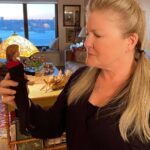 Kate Mulgrew Instagram - A cross-posted thread of photos from my Twitter: 1. Tiny Janeway from @startrekexo6 paid me a visit and caught me up on all the #StarTrek news! Everyone has been very busy. 2. She said that you all loved the new trailer for #StrangeNewWorlds, welcome to the family! Helming a series isn't for the faint of heart, but @ansonmount is up to the job. 3. A great deal of fun was had on the @startrekthecruise , which I will be part of once again in 2023. Tropical beverages may be consumed in greater quantites and I will need @robert_picardo to be ready with hangover remedies. 🍹🍹 4. Also, Star Trek Online had several ships become canon - this is applauded by both Admiral and Marshal Janeway, although my mirror counterpart gave off more of an "about time!" vibe. 🚀 Well done, @trekonlinegame & art by @thomas.marrone (apologies on cut-off photo) 5. She also says Q is back making trouble, and what's this I hear about collaborating with the Borg Queen??? 😱 That won't end well! I will keep an eye on this situation as it develops. #StarTrekPicard 6. #StarTrekProdigy continues to do very well and it warms my heart to hear all your littles love Hologram Janeway! Keep those pics of your cadets coming! All 10 eps are now on @startrekonpplus if you need to catch up on the USS Protostar's adventures. @nickelodeon 7. And with that, she concluded her debrief and had to head back to Starfleet HQ. Keep up the good work, Team Trek! 🖖🏻