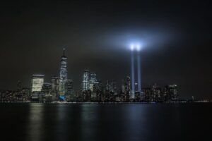 Kate Mulgrew Instagram - Every conceivable kind of tragedy has befallen this city, and each time she stuns us with her resilience.  That is what defines a great city:  her capacity for suffering, her ferocity, her will to return to life. 

God, I love this city. #September11 
Photo credit: Olga Subach