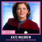 Kate Mulgrew Instagram – Heading to @floridasupercon for the weekend of Sept 11 & 12! See you there, Janeway fans! ☕️🖖🏻🍀 All info (badges, hotels, convention location & hours) can be found on their site, www.floridasupercon.com