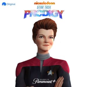 Kate Mulgrew Instagram - Doesn't she look absolutely fantastic? A huge thanks to the #StarTrekProdigy team for bringing this next iteration of Captain Janeway to life. An honor to be back among my Trek family with a new show targeted at the next, next generation! @startrek