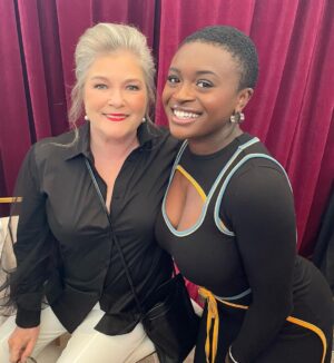 Kate Mulgrew Instagram - #tbt to #StarTrekDay and saying hello to the talented, fabulous @celiargooding - she is doing stellar work as Uhura on #StarTrekStrangeNewWorlds, don't you think? ✨🪐

@StarTrek @paramountplus @startrekonpplus