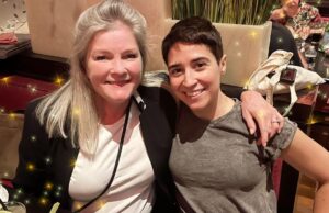 Kate Mulgrew Instagram - Explored a few strange new worlds last night with the eloquent, passionate @mcnavia - a pleasure to meet you! 

#StarTrek #StarTrekSNW #JanewayOrtegasTeamUp #WomenOfStarTrek