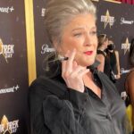 Kate Mulgrew Instagram – Tiny mic-drop moments with @startrekonpplus @cbstvstudios @startrek – does this 🎤 make me look cool? 

#StarTrekDay