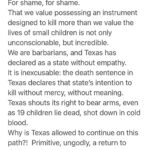 Kate Mulgrew Instagram – A statement on the senseless, horrifying school shooting yesterday. 

We cannot allow the NRA convention planned in Houston to go forward. As President Biden said, “When in God’s name are we going to stand up to the gun lobby?”

It must be now.