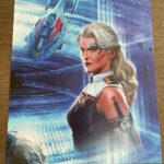 Kate Mulgrew Instagram – I’m bringing 40 8x10s of Mirror Janeway from @trekonlinegame to @phoenixfanfusion this weekend! You can choose it as your signed photo at the table. Doesn’t she look killer? 

Thanks to Thomas Marrone @thomas.marrone for designing these – he’ll be at his own booth on the show floor 🚀