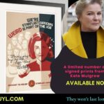 Kate Mulgrew Instagram - I'm doing another round of signing (and on Janeway's birthday no less!) in partnership with Sijyl, head to their site at warp speed for this limited edition print! Only 200 available - but please don't break the warp barrier 😉🚫🦎 https://sijyl.com/products/kate-mulgrew-custom-signed-art-prints