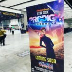 Kate Mulgrew Instagram - Hologram Janeway is present and accounted for at Mission Chicago @startrekmissions - and there is a new #StarTrekProdigy #videogame coming soon! 🚀🖖🏻🚀 Find me tomorrow or Sunday & ask me about it!