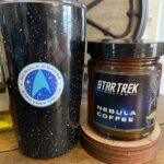 Kate Mulgrew Instagram - Thank you to #StarTrekOnline @trekonlinegame for the Nebula Coffee scented candle & the to-go cup! ☕️🪐💫 Perfect for channeling those Janeway vibes when I have more voice work on the horizon. Who has been playing the new STO chapter with Mirror Janeway?