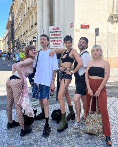 Kate Vitamin Instagram - If god really hated me, explain this ass then. Prague, Czech Republic