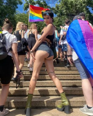 Kate Vitamin Instagram - If god really hated me, explain this ass then.